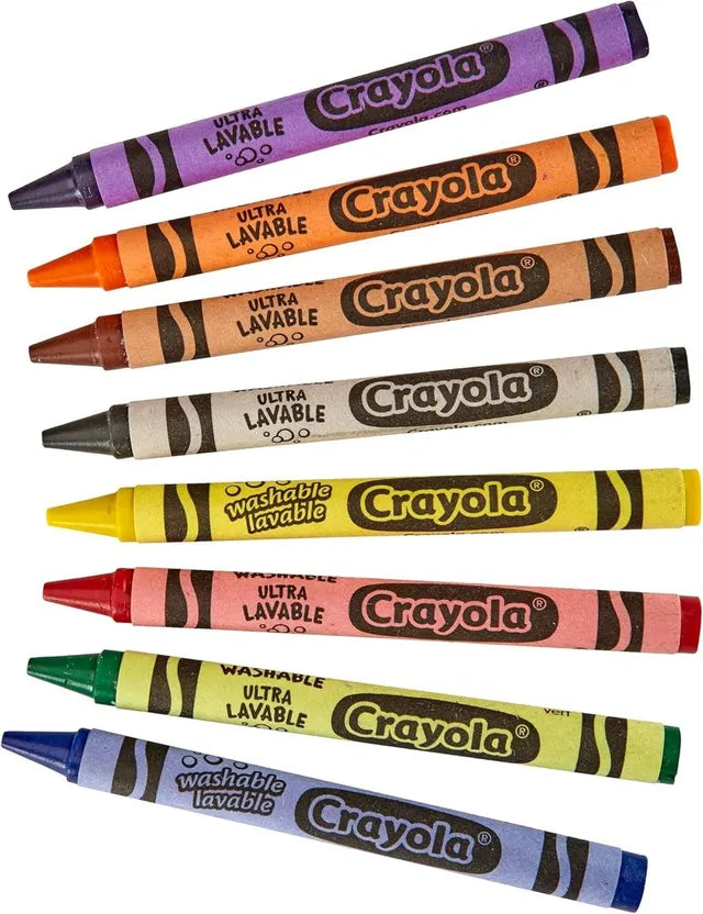 Crayola 24 Count Washable Ultra Clean Crayons