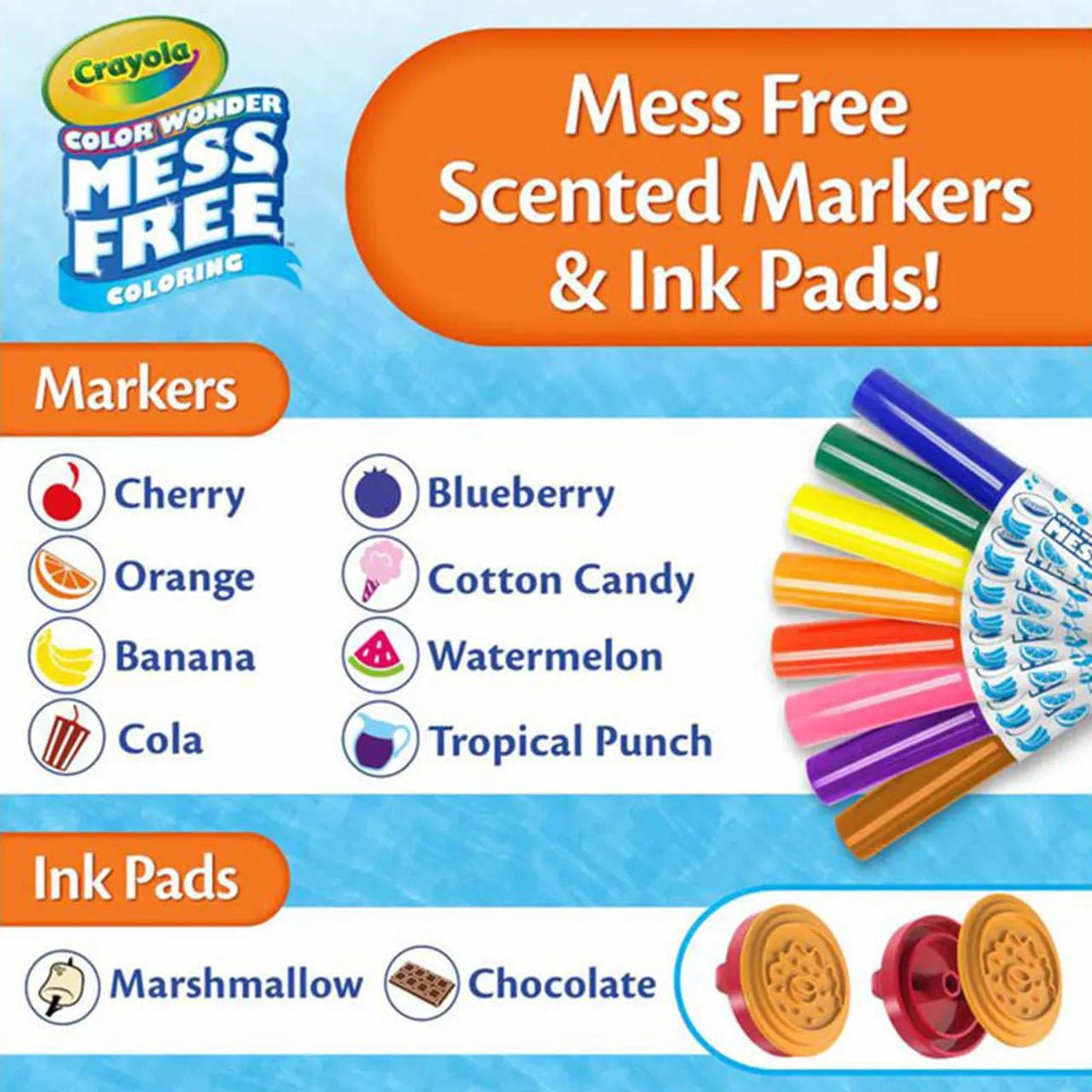 Crayola Color Wonder Deluxe Scented Stamper Kit - Marah Kids