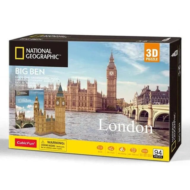 CUBIC FUN NGEO 3D PUZZLE BIG BEN LONDON 2 - Marah Kids