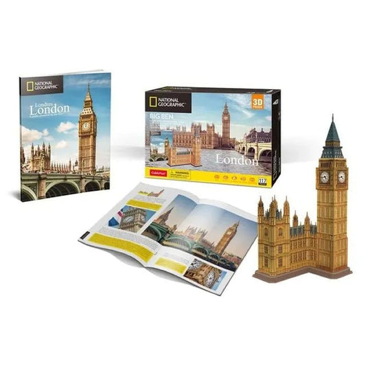CUBIC FUN NGEO 3D PUZZLE BIG BEN LONDON 2 - Marah Kids