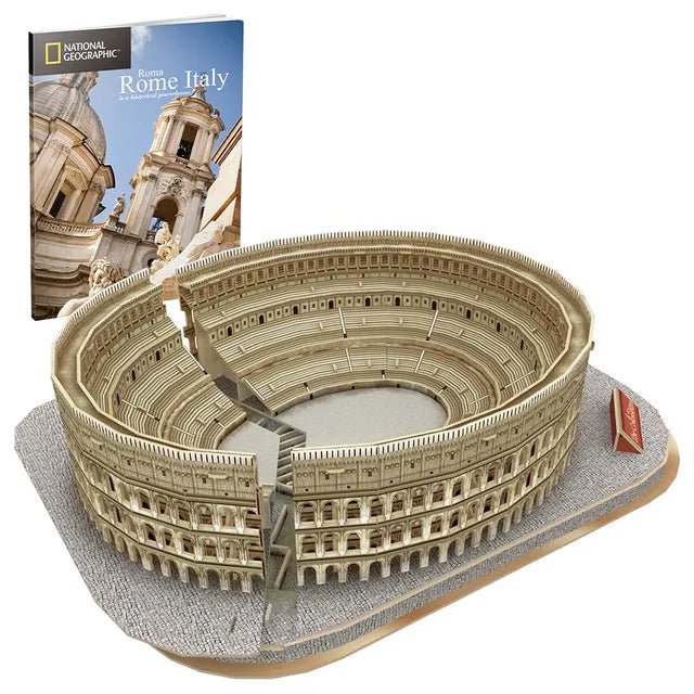 CUBIC FUN NGEO 3D PUZZLE THE COLOSSEUM 131PCS - Marah Kids
