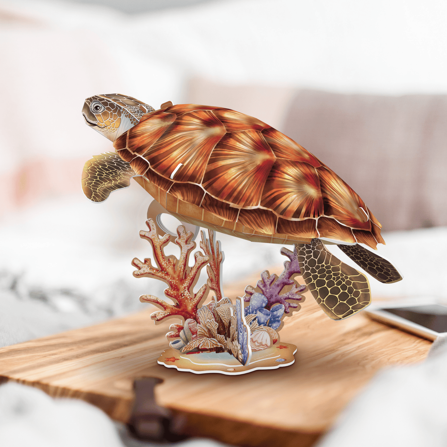 CUBIC FUN NGEO 3D PUZZLE SEA TURTLE 31PCS - Marah Kids