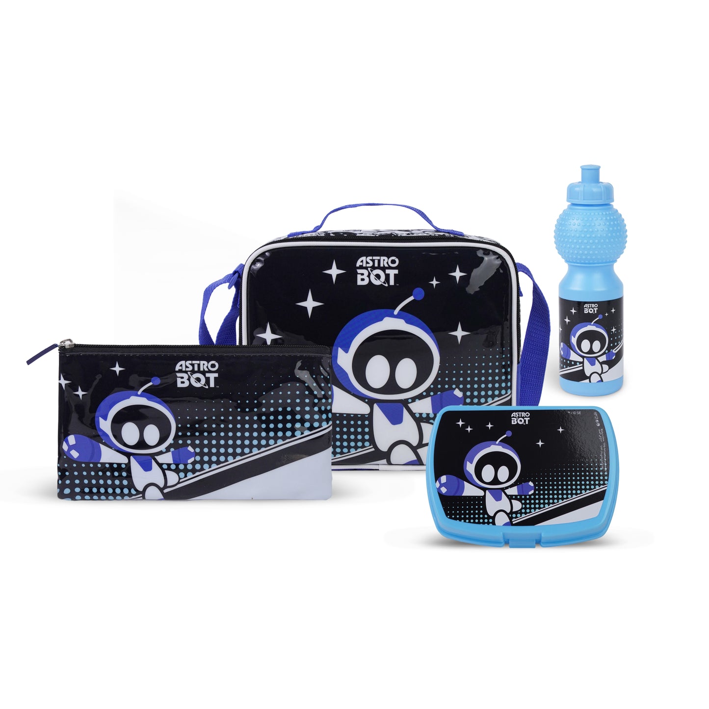 Sony Astro Bot 5-in-1 Kids Trolley School Set 18 Inch