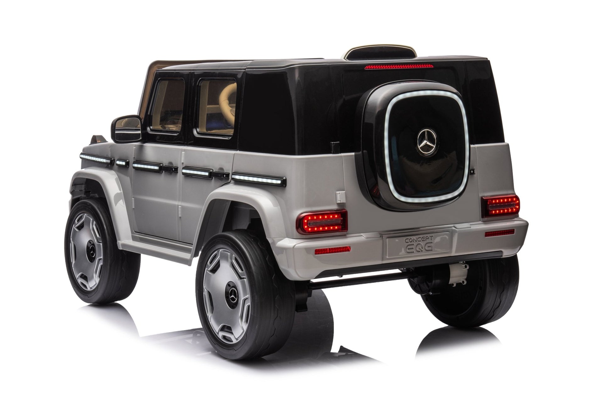 Mercedes - Benz EQG Electric Car Battery Powered Jeep - Grey - Marah Kids