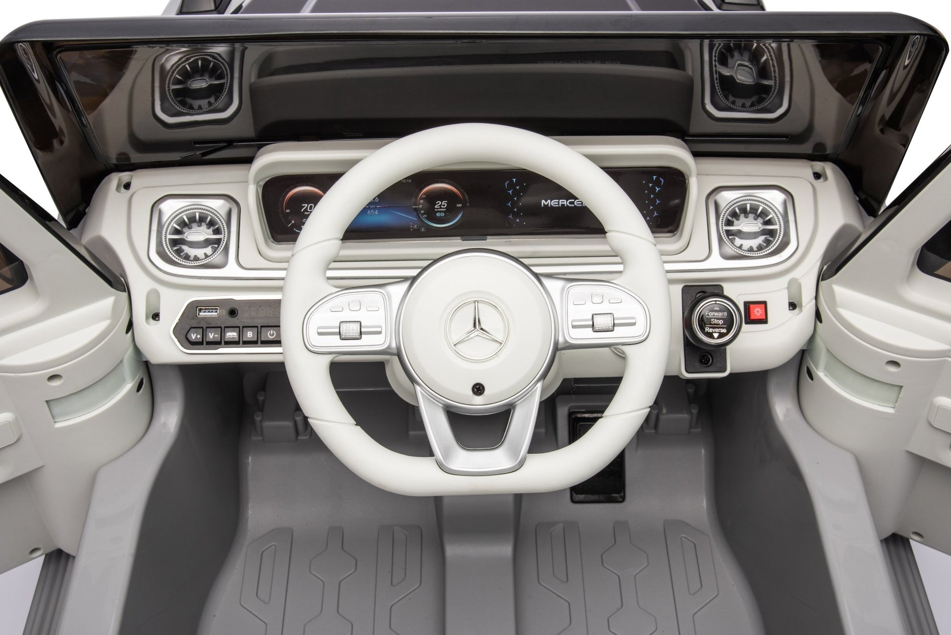 Mercedes - Benz EQG Electric Car Battery Powered Jeep - Grey - Marah Kids