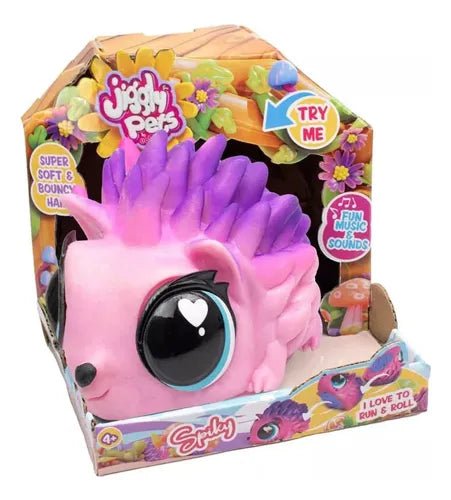 Eolo Jiggly Pets - Spiky The Hedgehog With Sounds - Marah Kids
