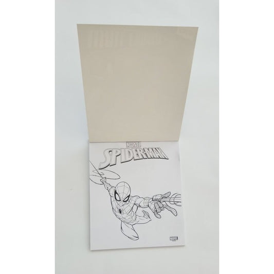 Disney Spider - Man Coloring Set With Shaped Crayon - Marah Kids