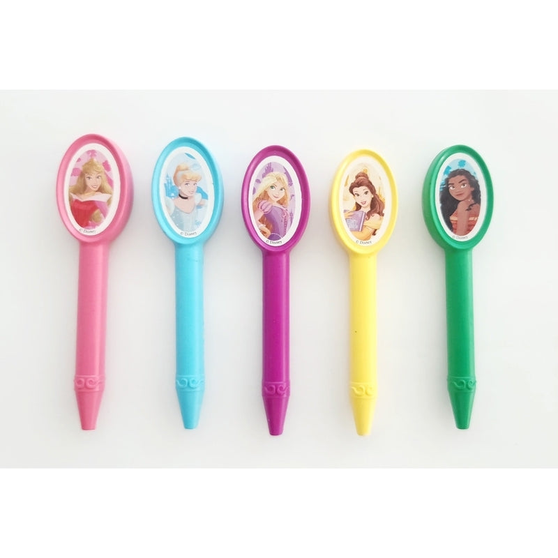 DISNEY PRINCESS COLORING SET WITH SHAPED CRAYON