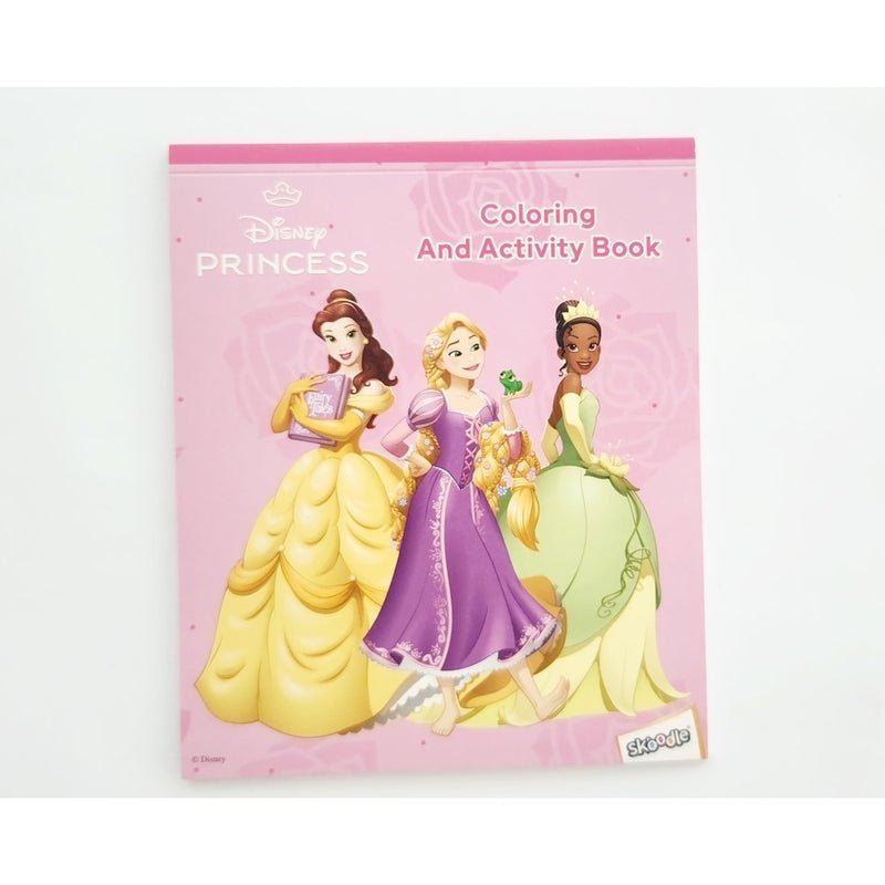 Disney Princess Coloring Set With Shaped Crayon - Marah Kids