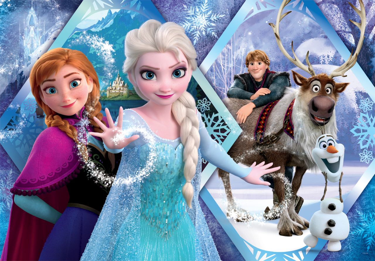 Clementoni Puzzle Frozen Spell 104-pieces