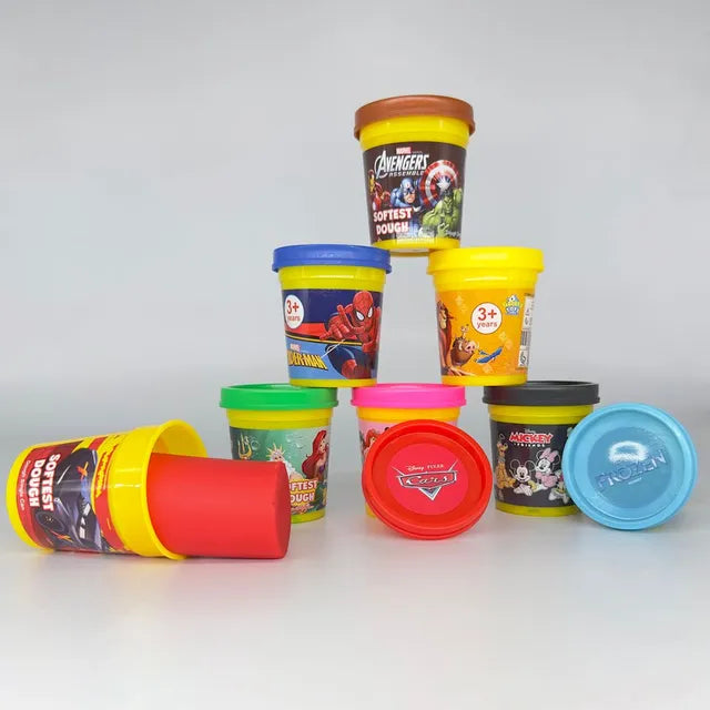 Disney Captain America 3Oz Dough With Figure Stamper