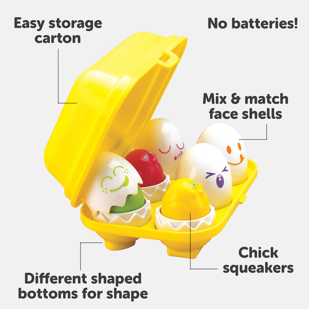 Tomy Toomies -TOMY Toomies Hide & Squeak Eggs