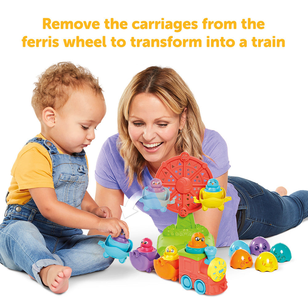 Tomy Toomies -TOMY Toomies 2 in 1 Eggventure Train