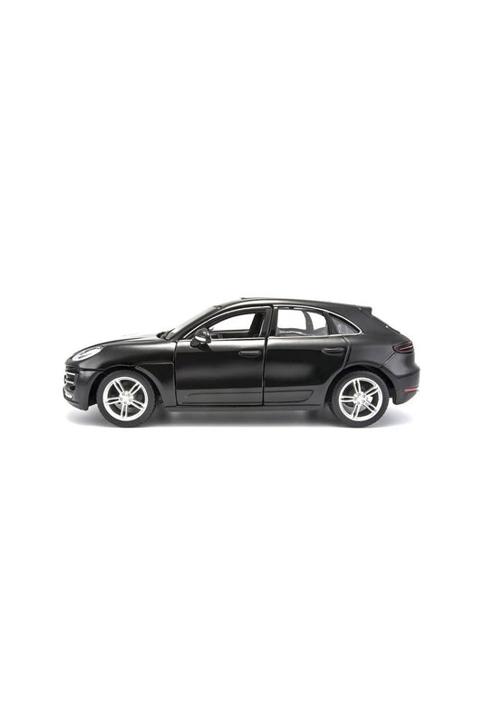 Bburago Porsche Macan Black 1:24 Diecast Model - Marah Kids