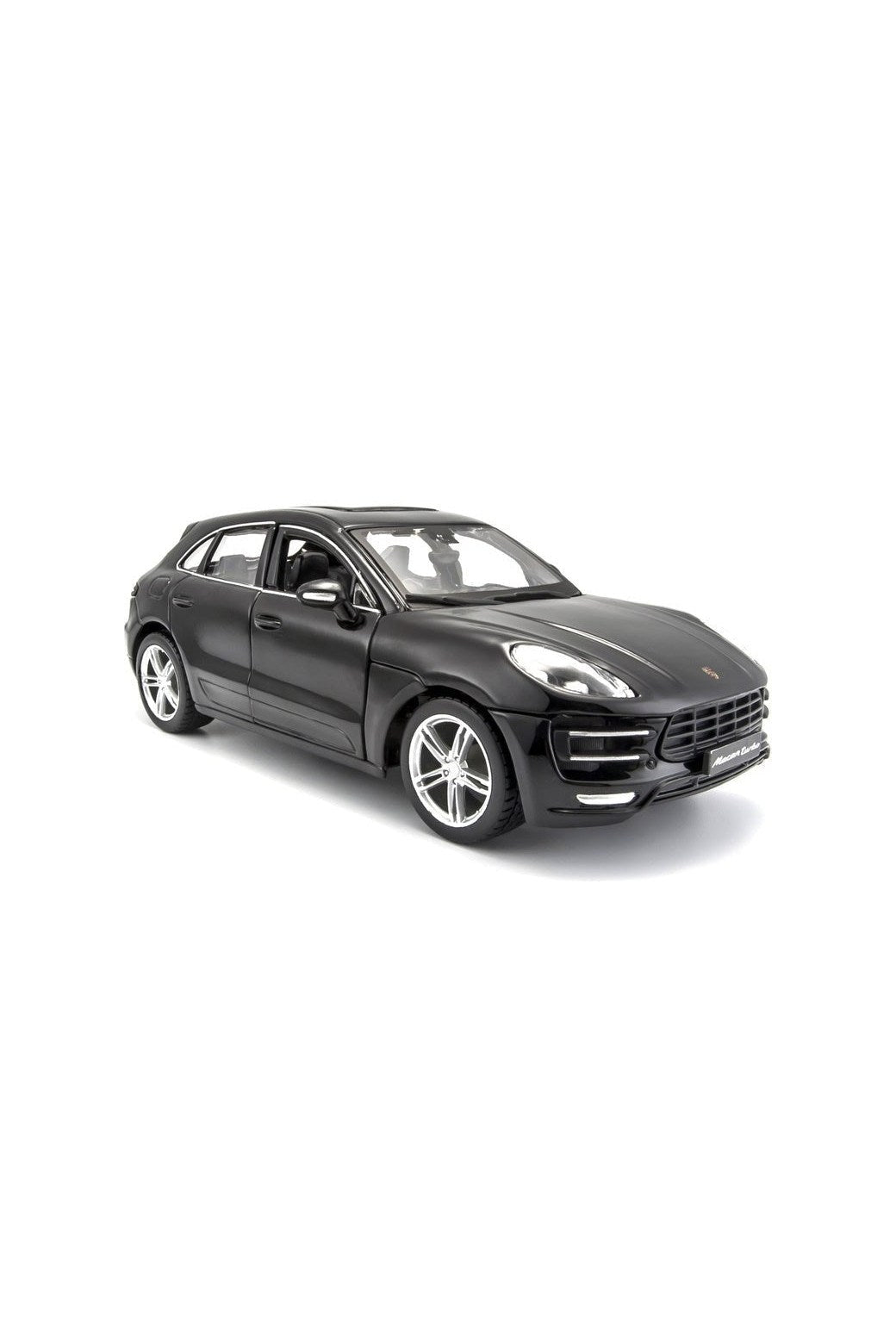 Bburago Porsche Macan Black 1:24 Diecast Model - Marah Kids