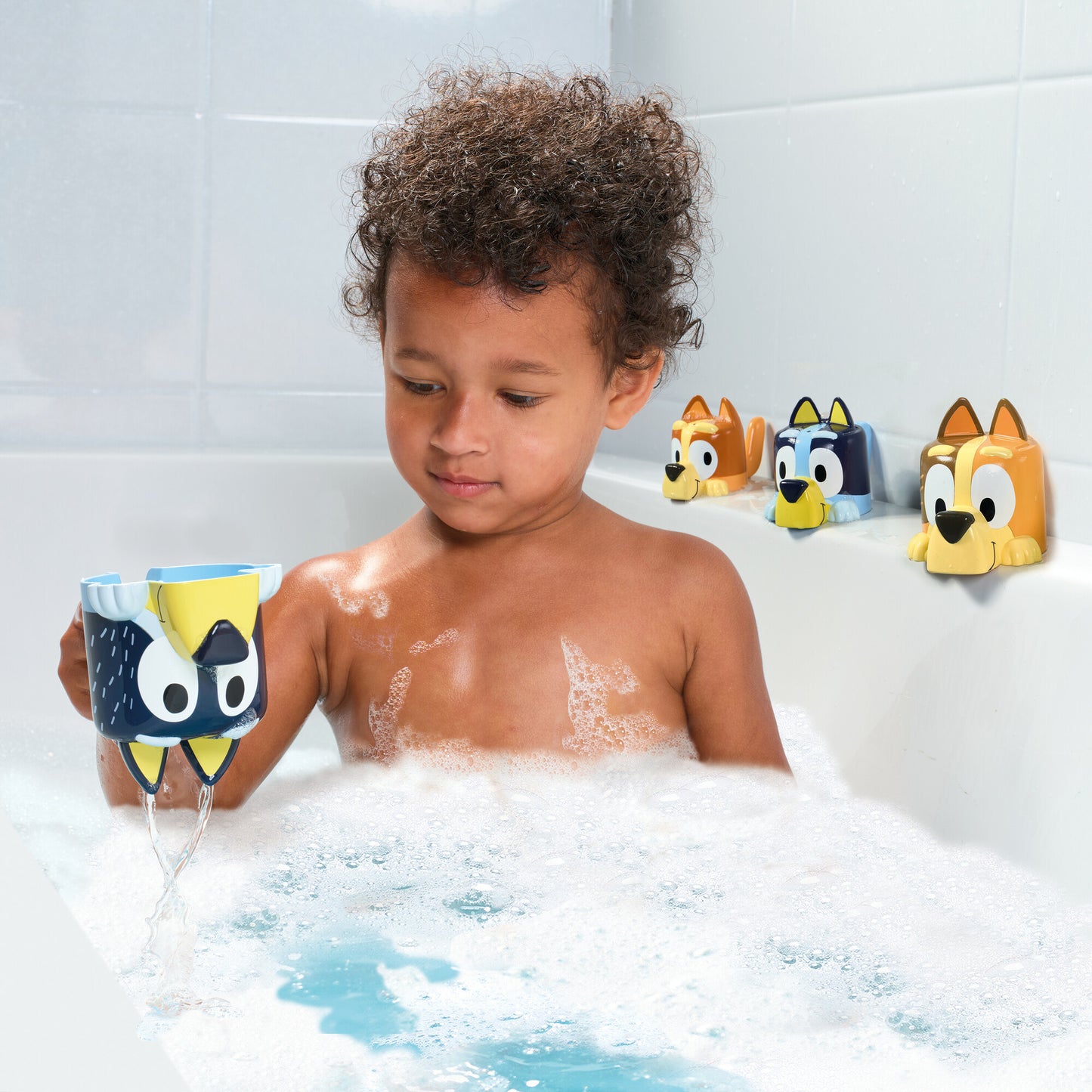Tomy Toomies -Bluey family pourers