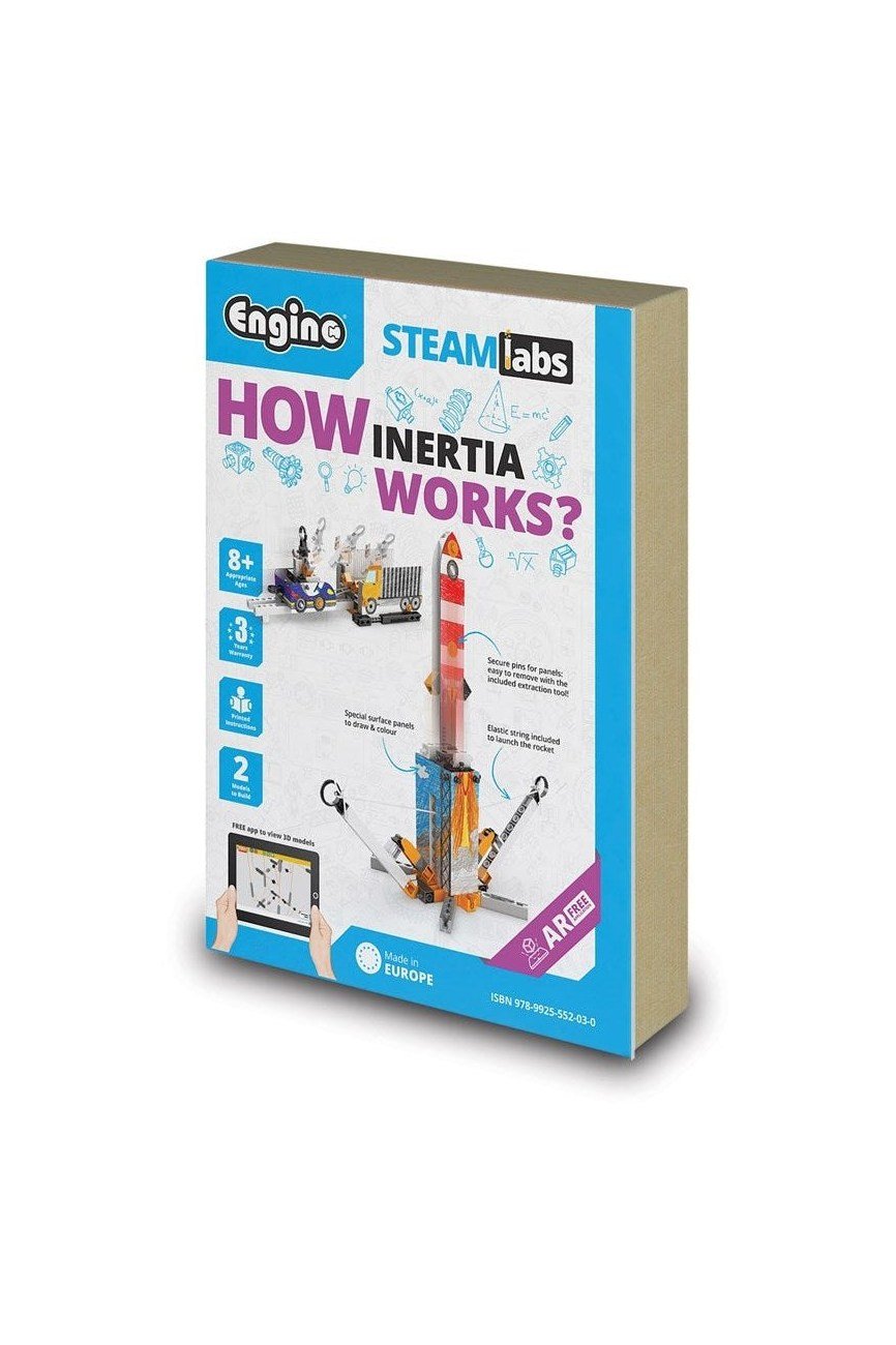 Engino STEAM labs - How Inertia Works Inertia & Energy Conversion Science Kit for Kids - Marah Kids