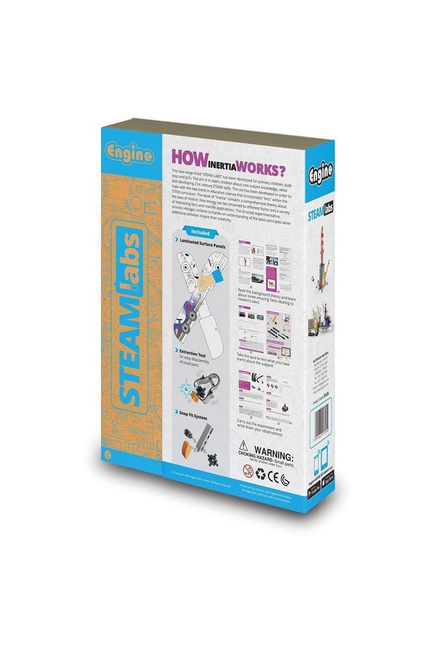 Engino STEAM labs - How Inertia Works Inertia & Energy Conversion Science Kit for Kids - Marah Kids