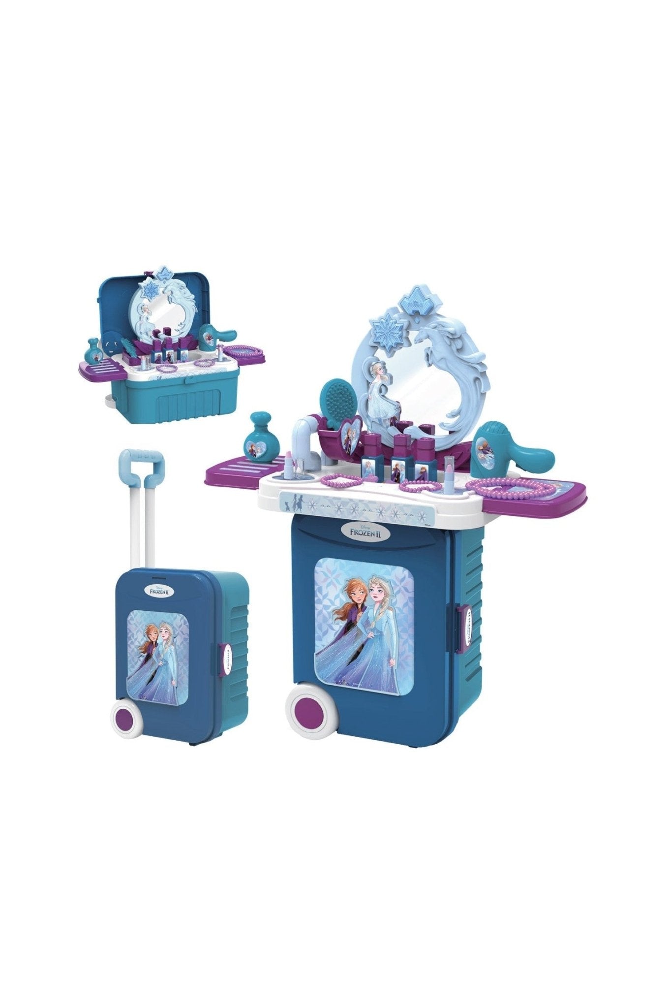 Frozen 2 Dressing Table Trolley Case 3 - In - 1 - Marah Kids