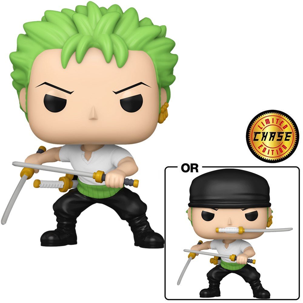 Pop! Animation: One Piece - Zoro w/chase (Refresh) - Marah Kids