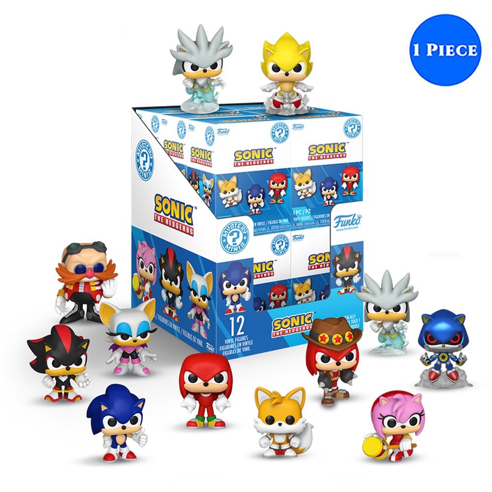 Mystery Mini! Games: Sonic the Hedgehog 12Pc Pdq - Marah Kids