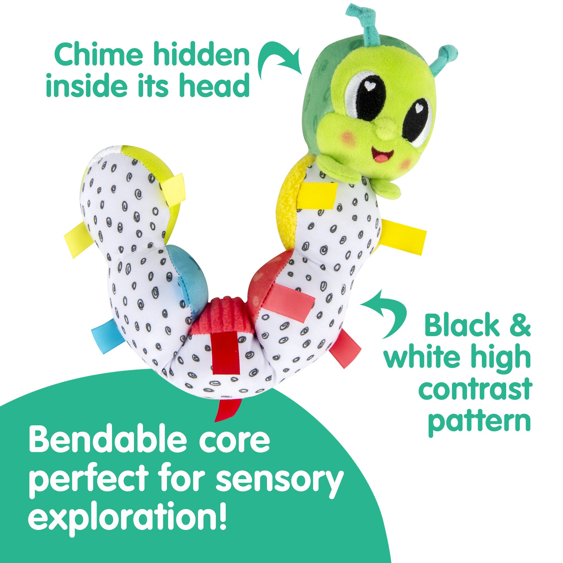 Lamaze - Fidget Fun Caterpillar - Marah Kids