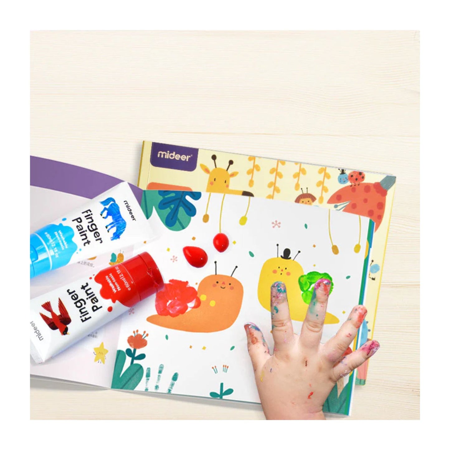 Finger Paint Art Book