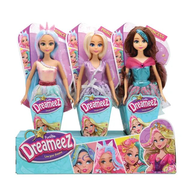Funville - Dreameez Princess Dolls 4 Asst - Marah Kids