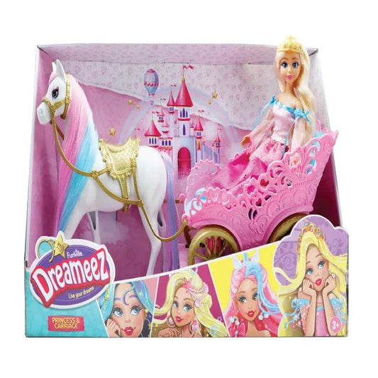 Funville - Dreameez Princess With Horse & Carriage - Marah Kids