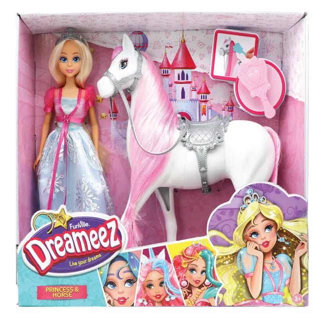 Funville - Dreameez Princess With Horse - Marah Kids