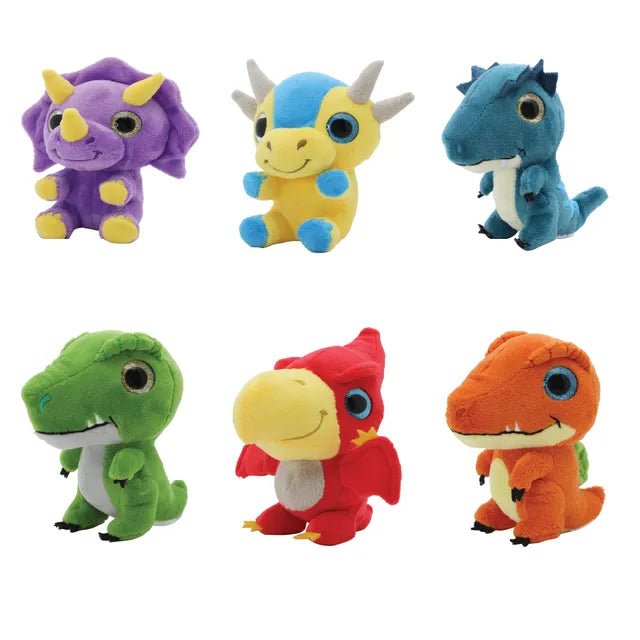 Funville - Roaring Pals 12Cm Plush Dinosaurs With Sounds - Marah Kids
