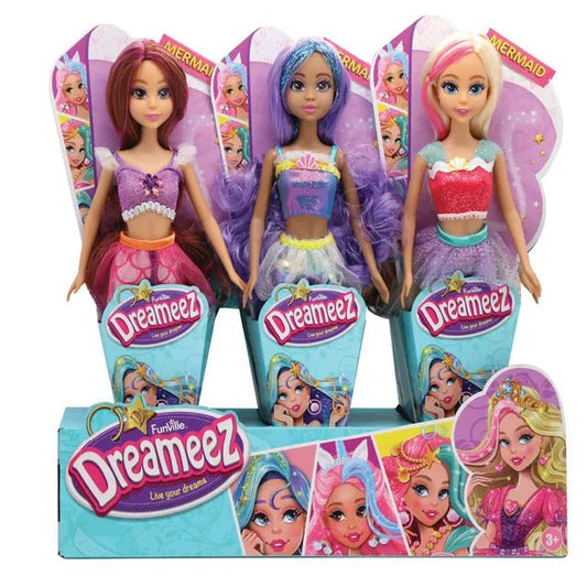 Funville - Dreameez Mermaid Dolls 4 Asst - Marah Kids