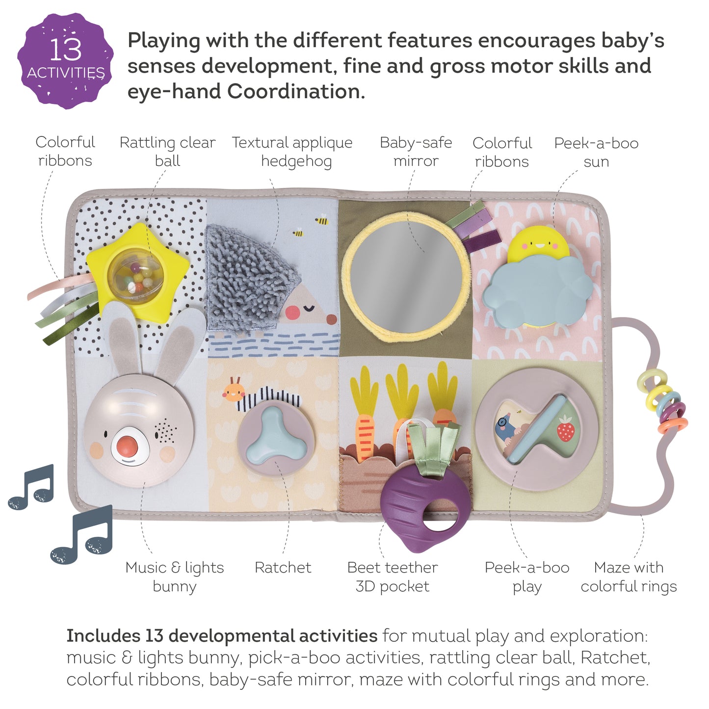 Taf Toys - Developmental Activity Center Playset