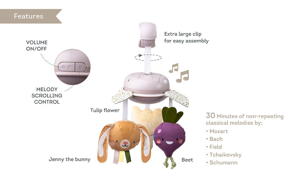 Taf Toys - Garden Take - Along Mobile - Marah Kids