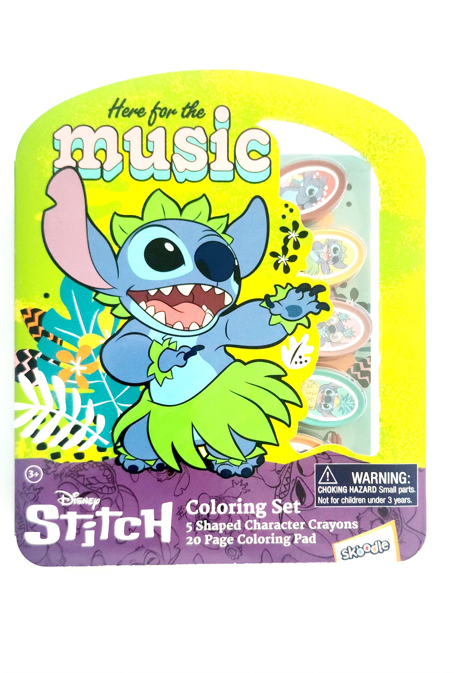 DISNEY STITCH COLORING SET