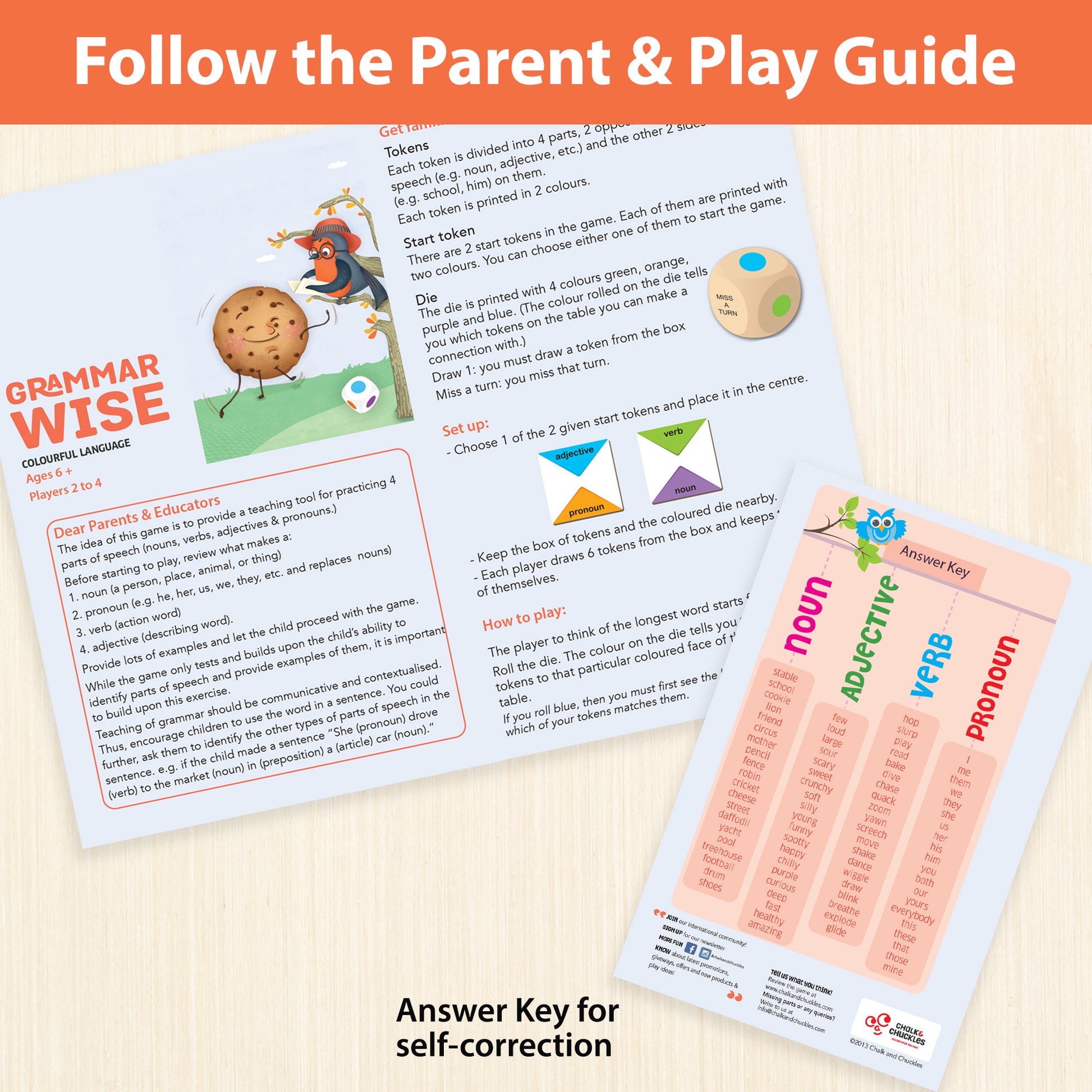 Chalk & Chuckles - Grammar Wise - Marah Kids