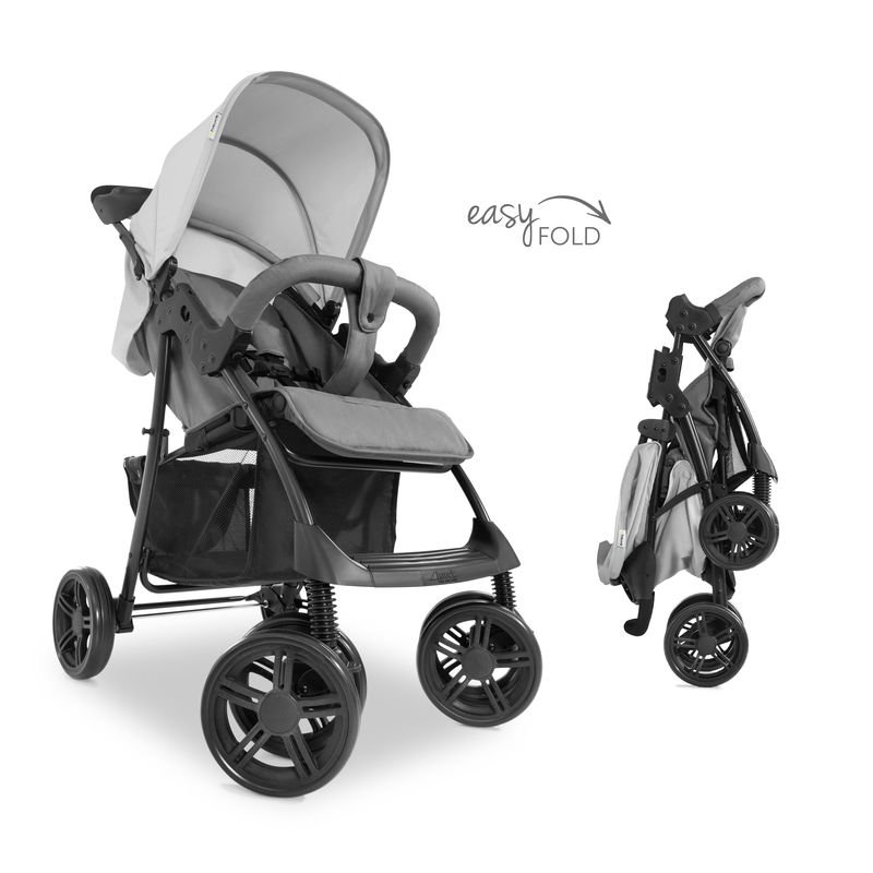 Hauck - Shopper Trioset Stroller - Grey