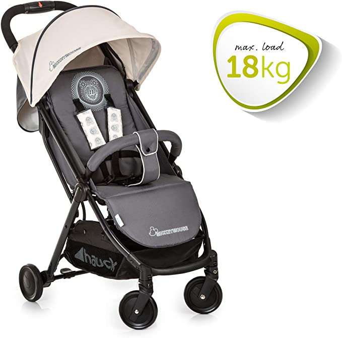 Hauck - Swift Plus Lightweight Push Chair - Mickey Cool Vibes - Grey