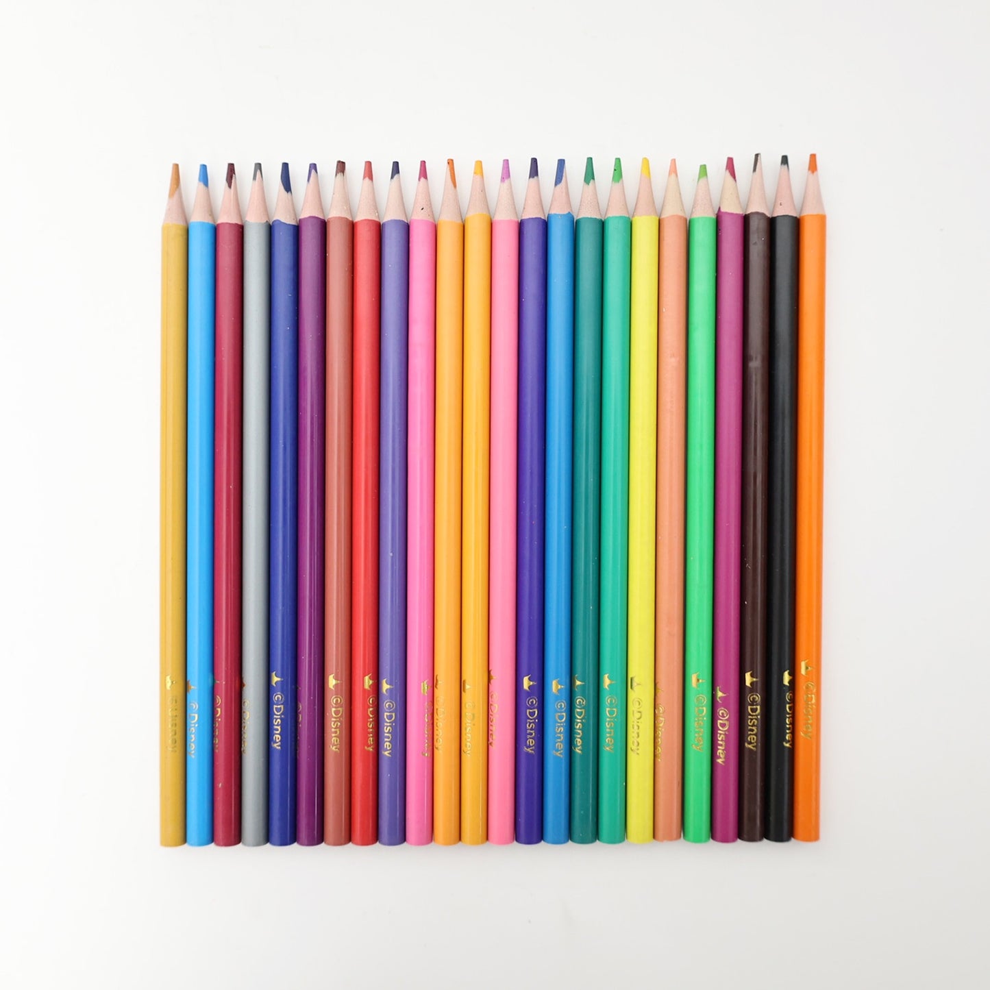 DISNEY PRINCESS 24 COLORED PENCILS WITH SHARPENER