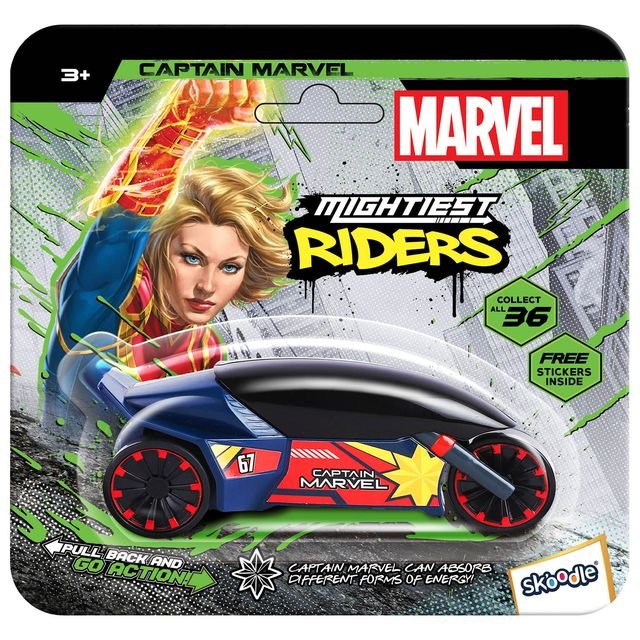 Mondo Marvel Mm Rider Capt Marvel - Marah Kids
