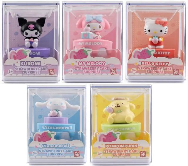 Maxx - Hello Kitty S.Berry Cake Surprise 5Asst - Marah Kids