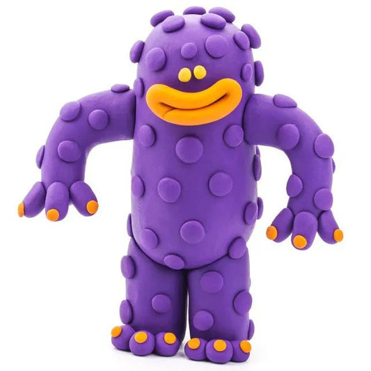 HEY CLAY – DIY Bigwig Plastic Creative Modelling Air - Dry Clay For Kids 3 Cans - Marah Kids