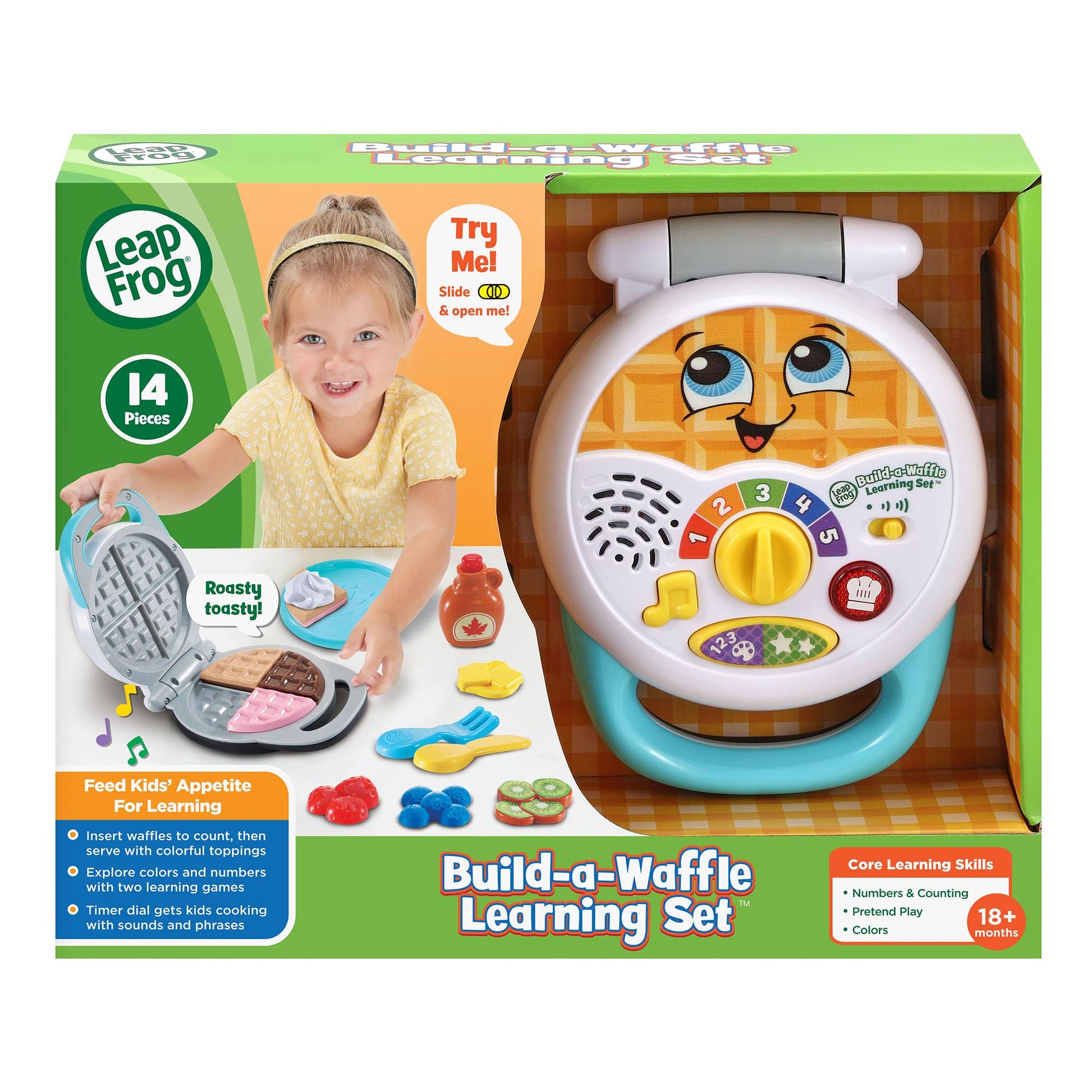 Leapfrog Build - A - Waffle Learning Set (Lfus) - 80 - 616700 - Marah Kids