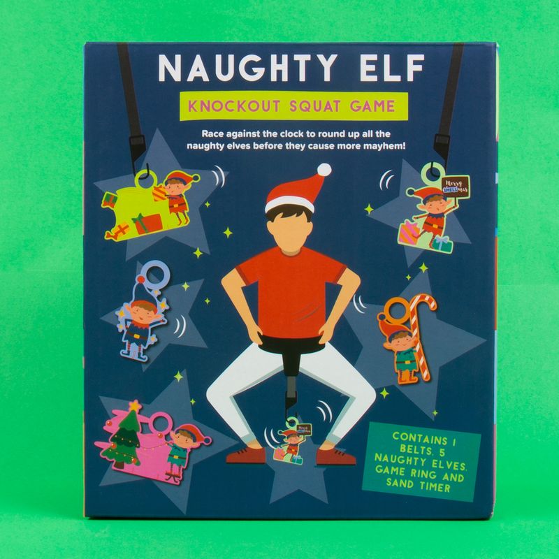 Fizz Creation Christmas Micheavious Elf Squat Game - Marah Kids
