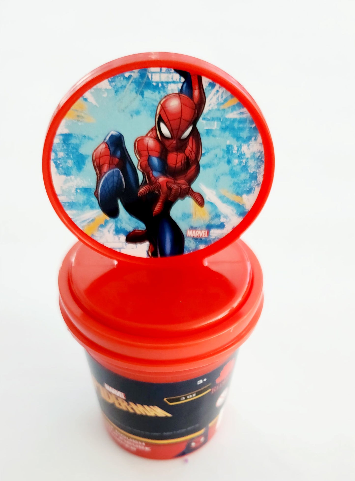 Disney Spider-Man 3Oz Dough With Figure Stamper