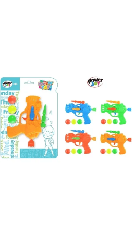 Power Joy Everyday Toy Gun with Pingpong - Marah Kids