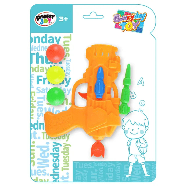 Power Joy Everyday Toy Gun with Pingpong - Marah Kids