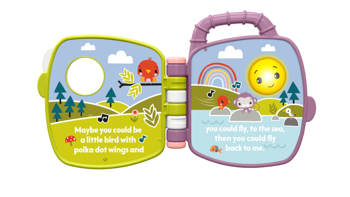 Fisher Price - Purple Monkey Musical Storybook - Marah Kids