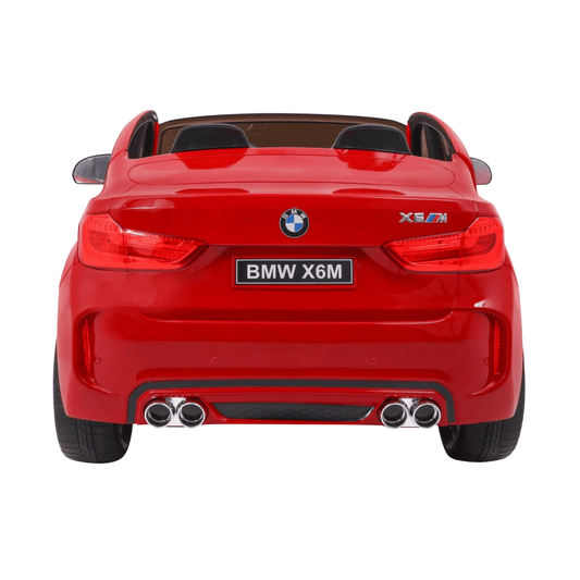 BMW X6M Kids 12V Ride On Car with Remote - Red - Marah Kids