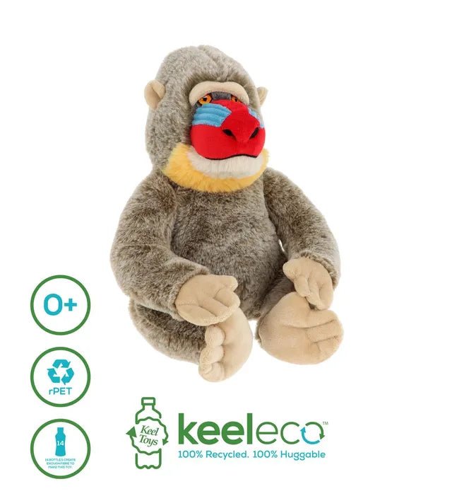 Keel - Keeleco Monkey Mandrill 25Cm - Marah Kids